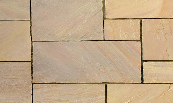 Goldenleaf (Sandstone) Handcut paving